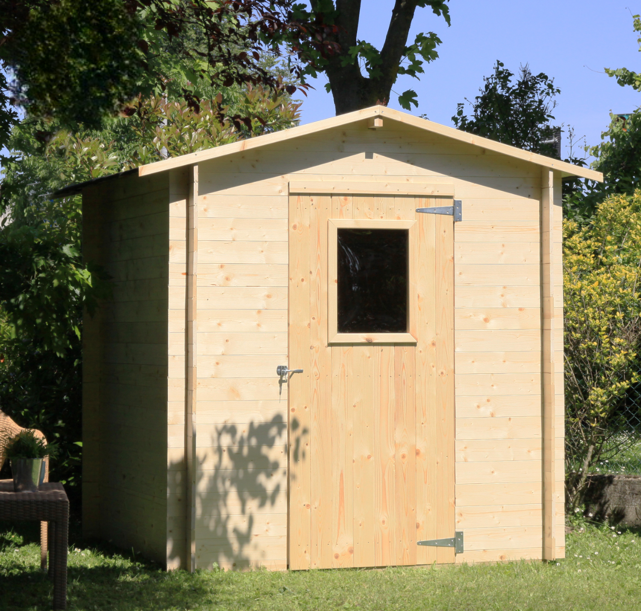 Casetta in Legno Regis 198x198 – Kit Montaggio Incluso