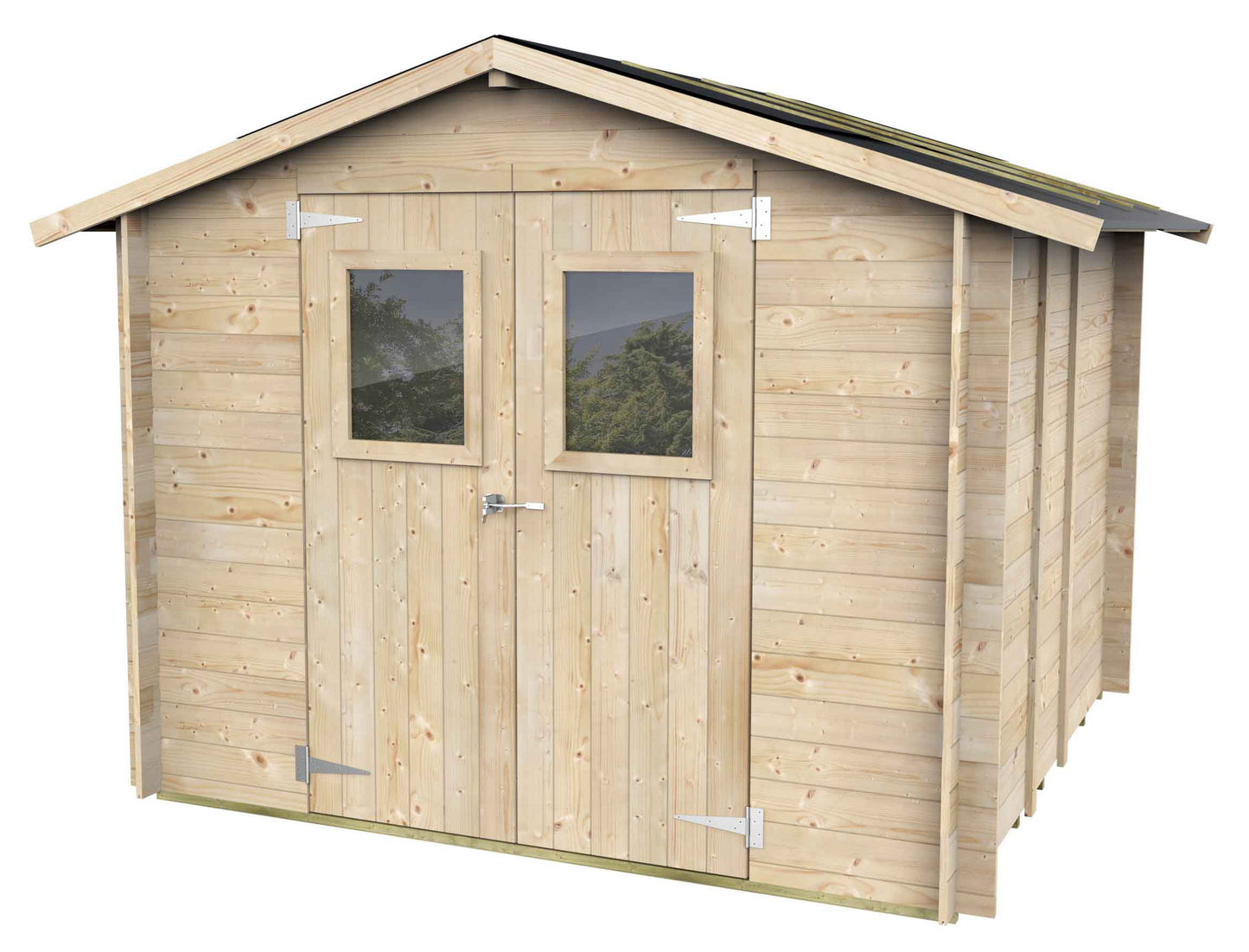 Casetta in legno Hobby 248x248 cm – Kit Montaggio Incluso