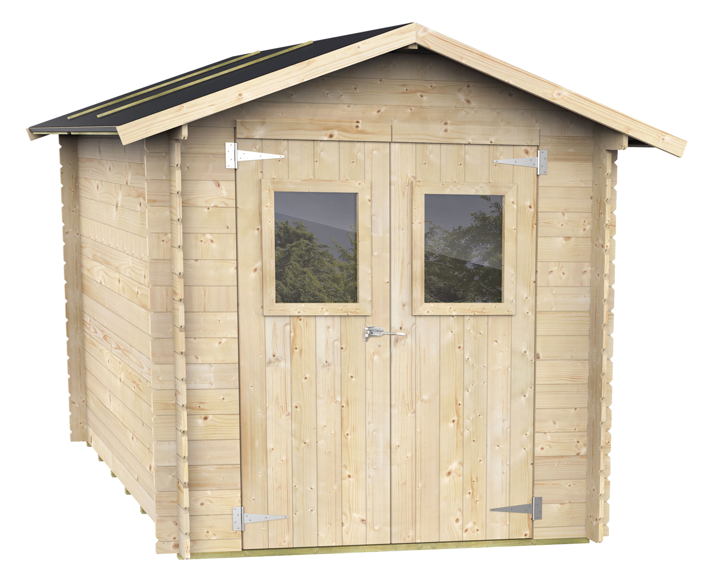 Casetta in Legno Roby 198x198 cm – Kit Montaggio Incluso