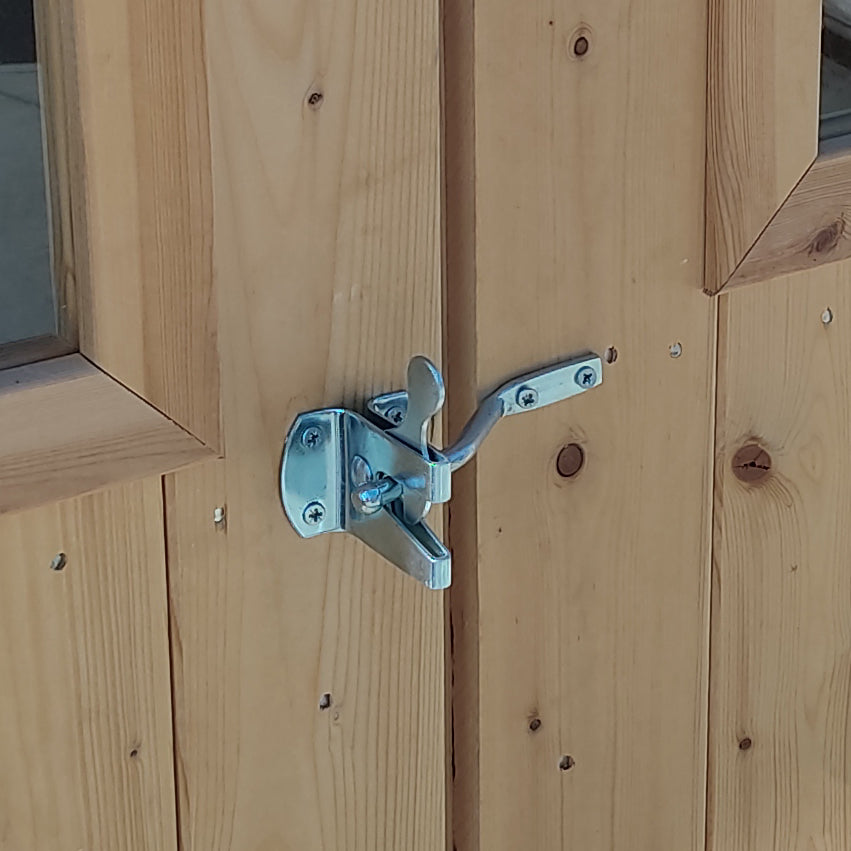 Casetta in legno Arturo addossata 98x64 cm – Kit Montaggio Incluso