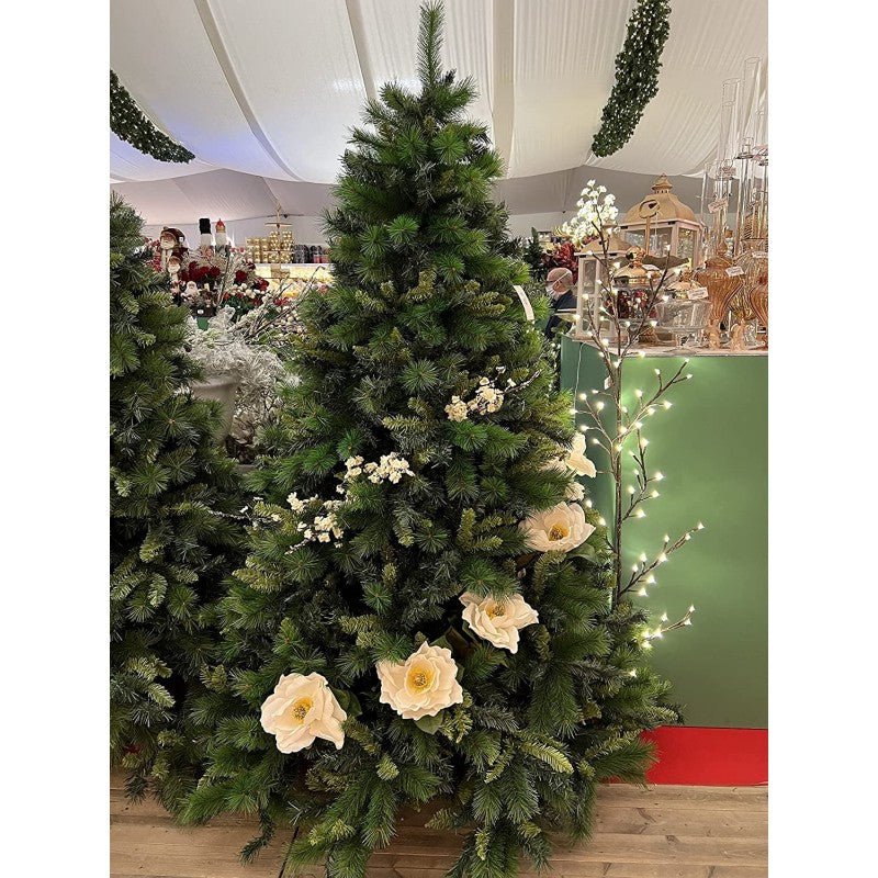Albero di Natale Aveto in stile americano con chioma folta a tre tipi di rami – foto 8