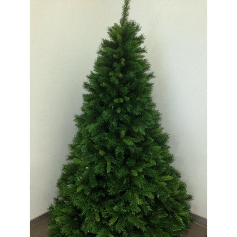Albero di Natale Royal Xone in PVC verde con chioma piramidale folta e base larga – foto 5
