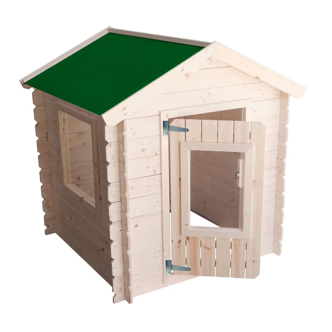 Casetta in legno Snoopy 98x98x112h cm giochi per bambini