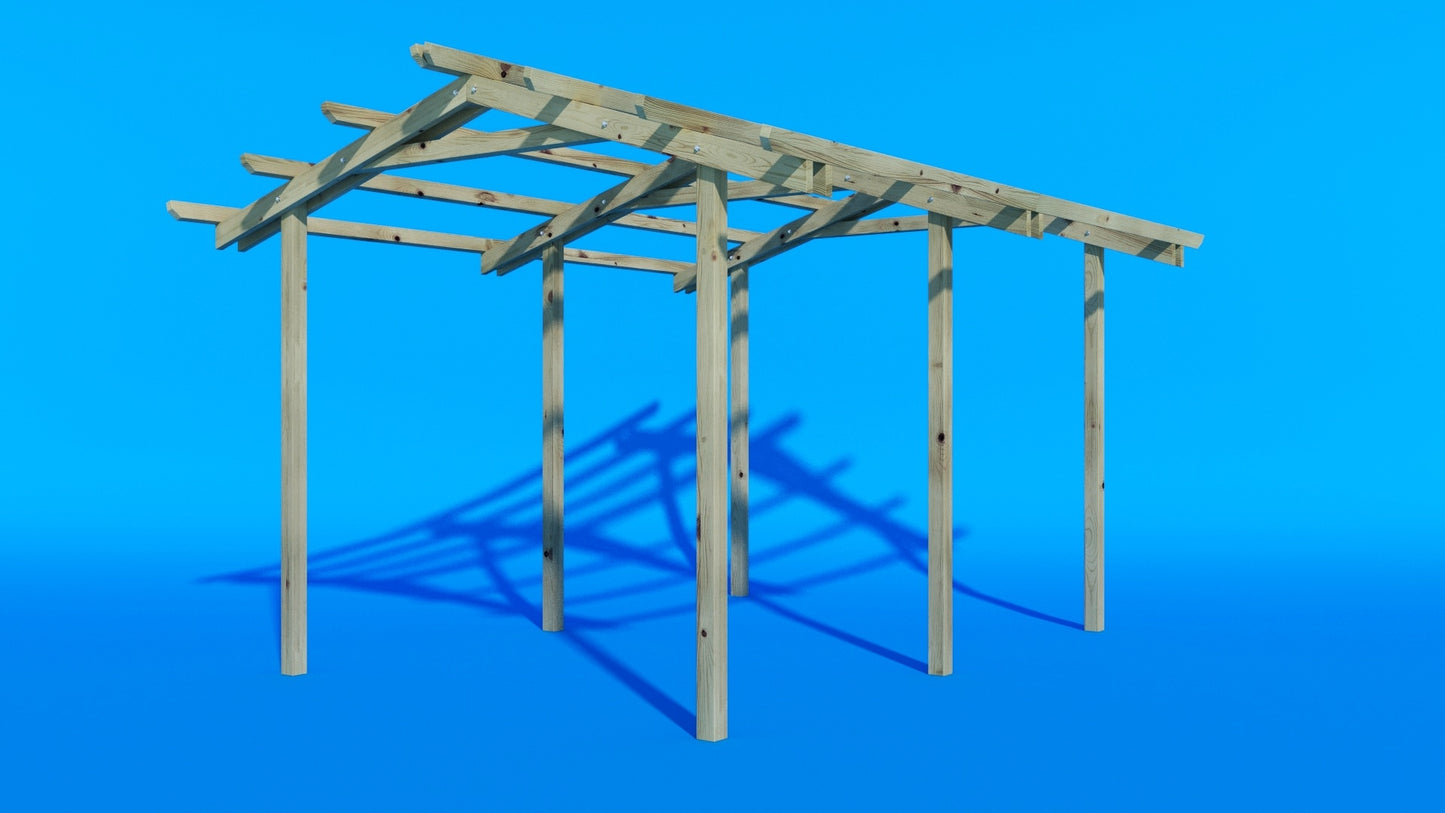 Barchessa 360x450cm 250h