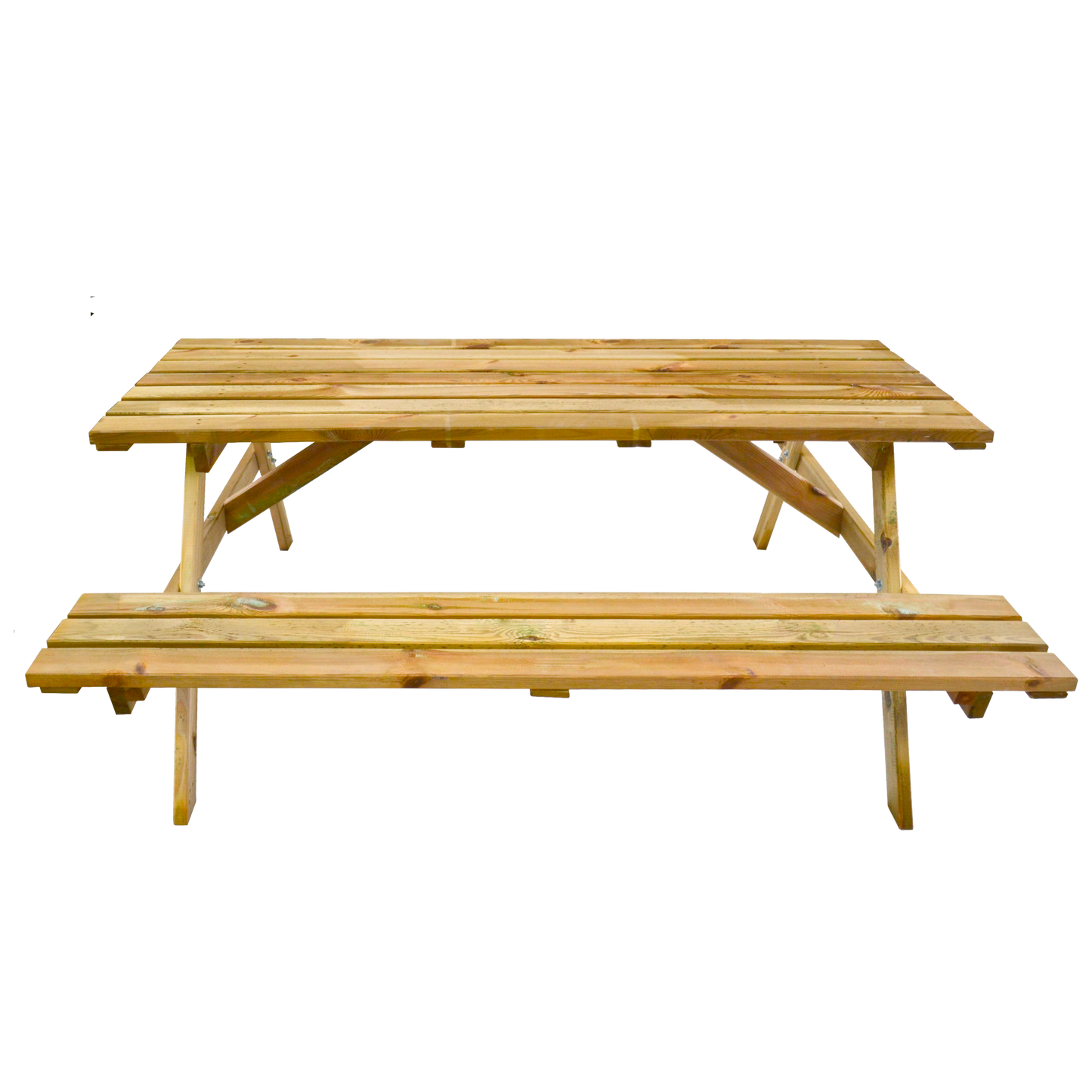 Tavolo Pic Nic  Easy impregnato 178x154xh72  cm – Kit Montaggio Incluso