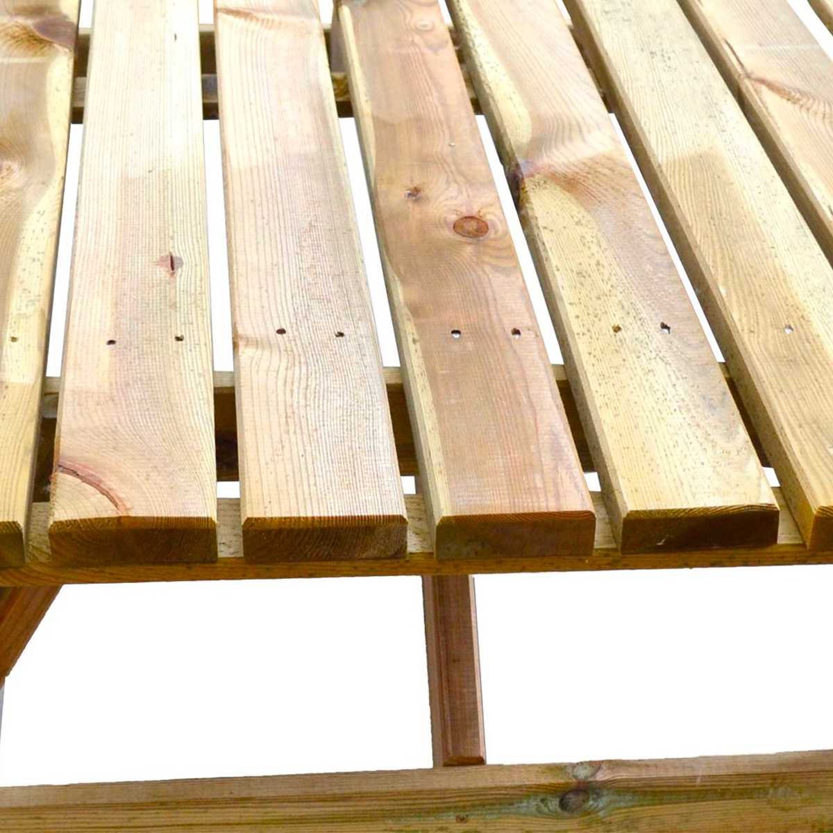 Tavolo Pic Nic  Easy impregnato 178x154xh72  cm – Kit Montaggio Incluso