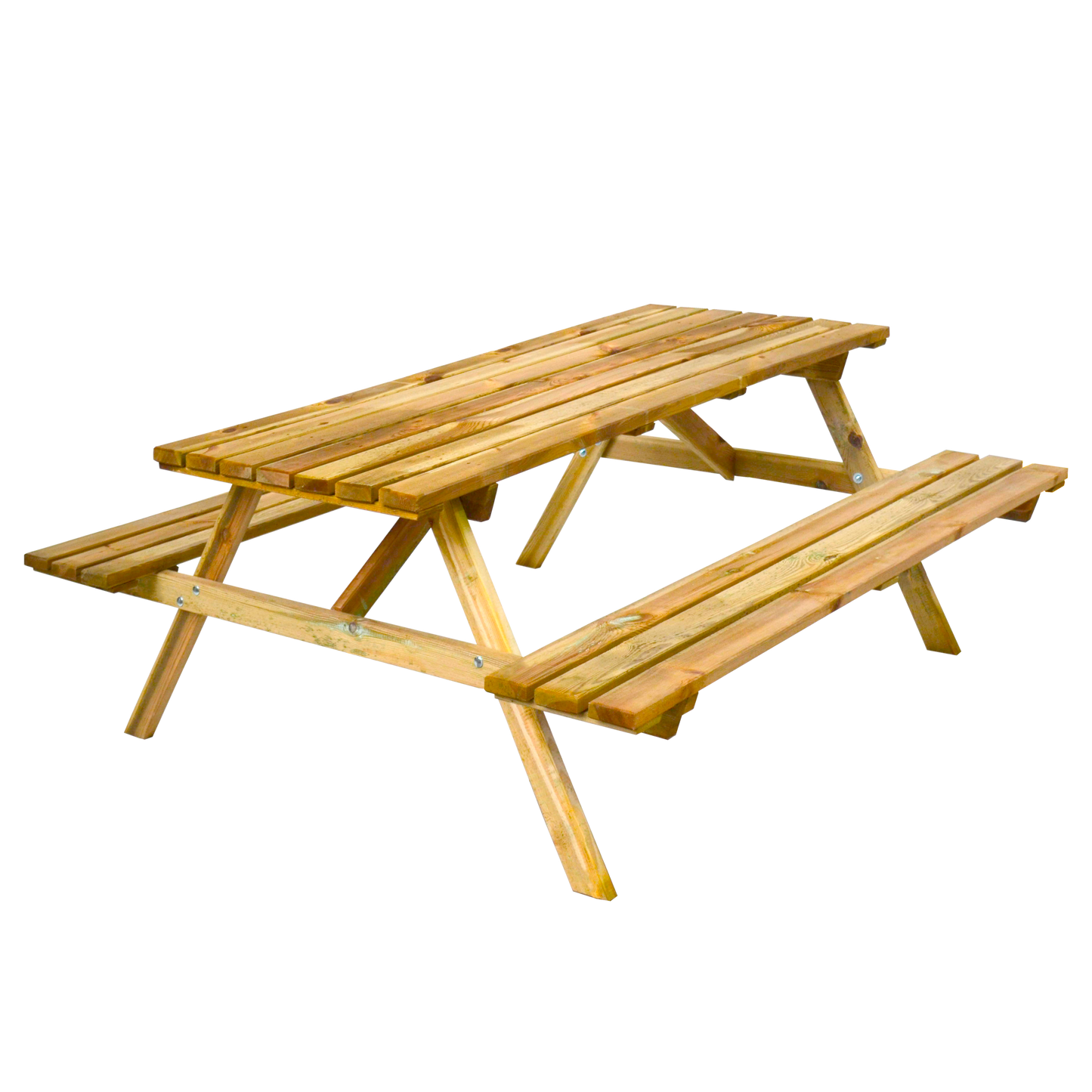 Tavolo Pic Nic  Easy impregnato 178x154xh72  cm – Kit Montaggio Incluso