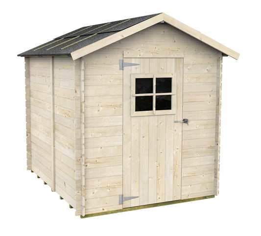 Casetta in legno Gaeta 178x218 – Kit Montaggio Incluso