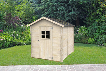 Casetta in legno Gaeta 178x218 – Kit Montaggio Incluso