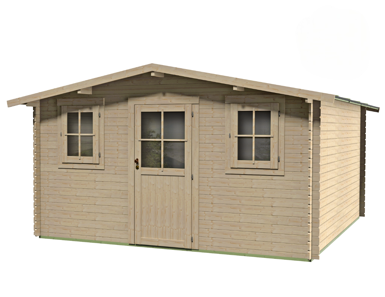 Casetta in legno Vienna Express 398x398 cm – Kit Montaggio Incluso