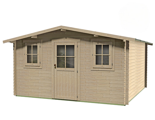 Casetta in legno Vienna Express 398x398 cm – Kit Montaggio Incluso