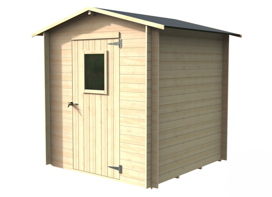 Casetta in Legno Regis 198x198 – Kit Montaggio Incluso