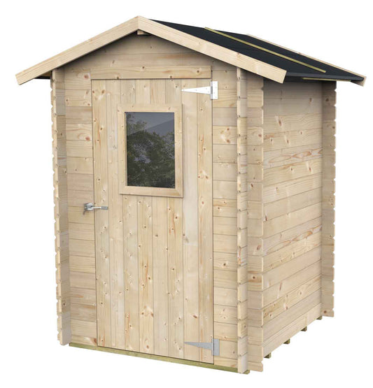 Casetta in Legno Hobby 146x146 cm – Kit Montaggio Incluso
