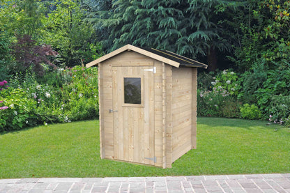 Casetta in Legno Hobby 146x146 cm – Kit Montaggio Incluso
