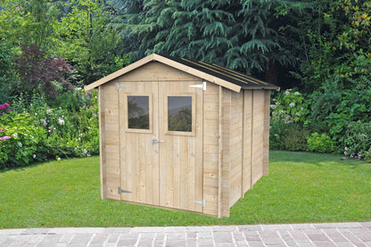 Casetta in Legno Hobby 198x248 cm – Kit Montaggio Incluso