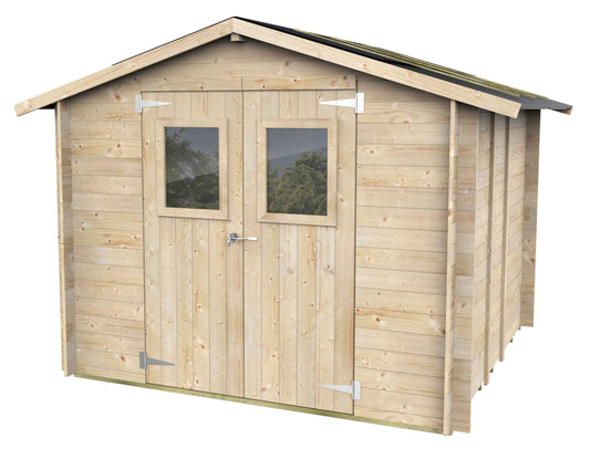 Casetta in legno Hobby 248x248 cm – Kit Montaggio Incluso