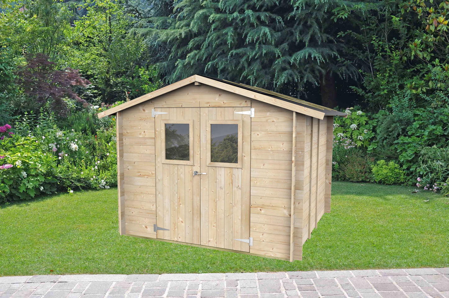 Casetta in legno Hobby 248x248 cm – Kit Montaggio Incluso