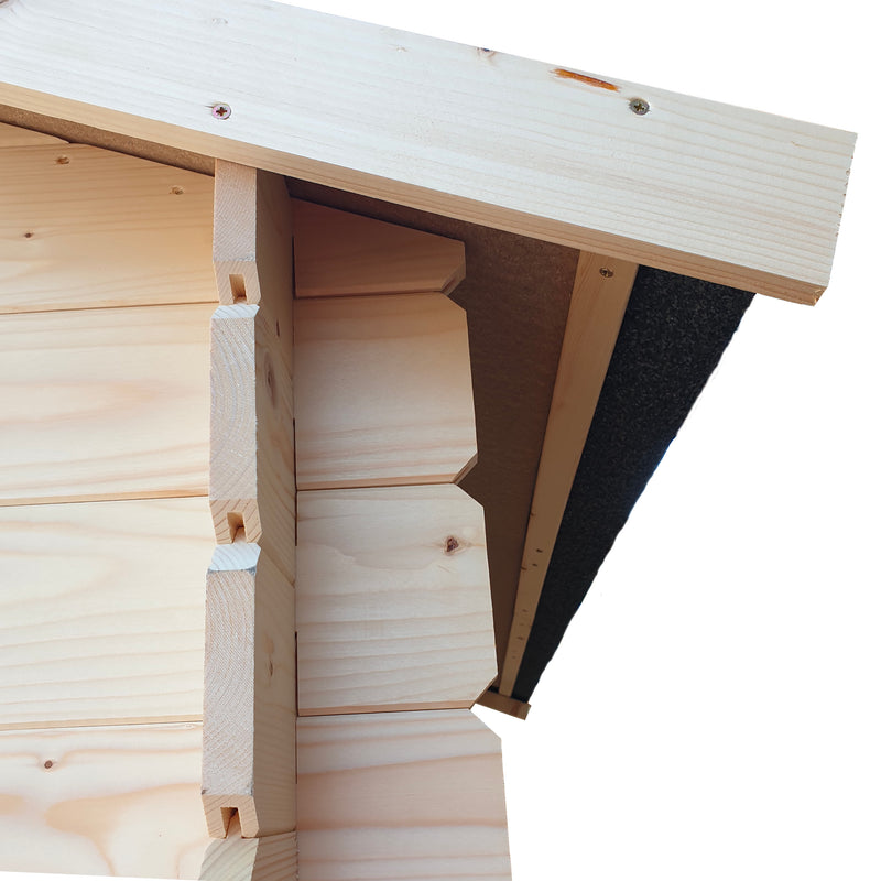 Casetta in legno Cortona Express 296x249 cm – Kit Montaggio Incluso