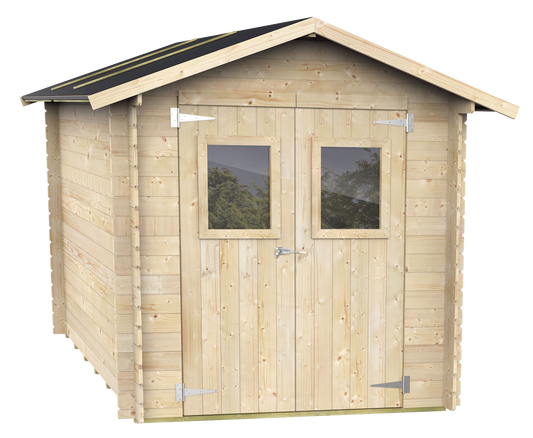 Casetta in Legno Roby 198x198 cm – Kit Montaggio Incluso