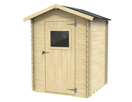 Casetta in legno Flavia 146x130 cm – Kit Montaggio Incluso