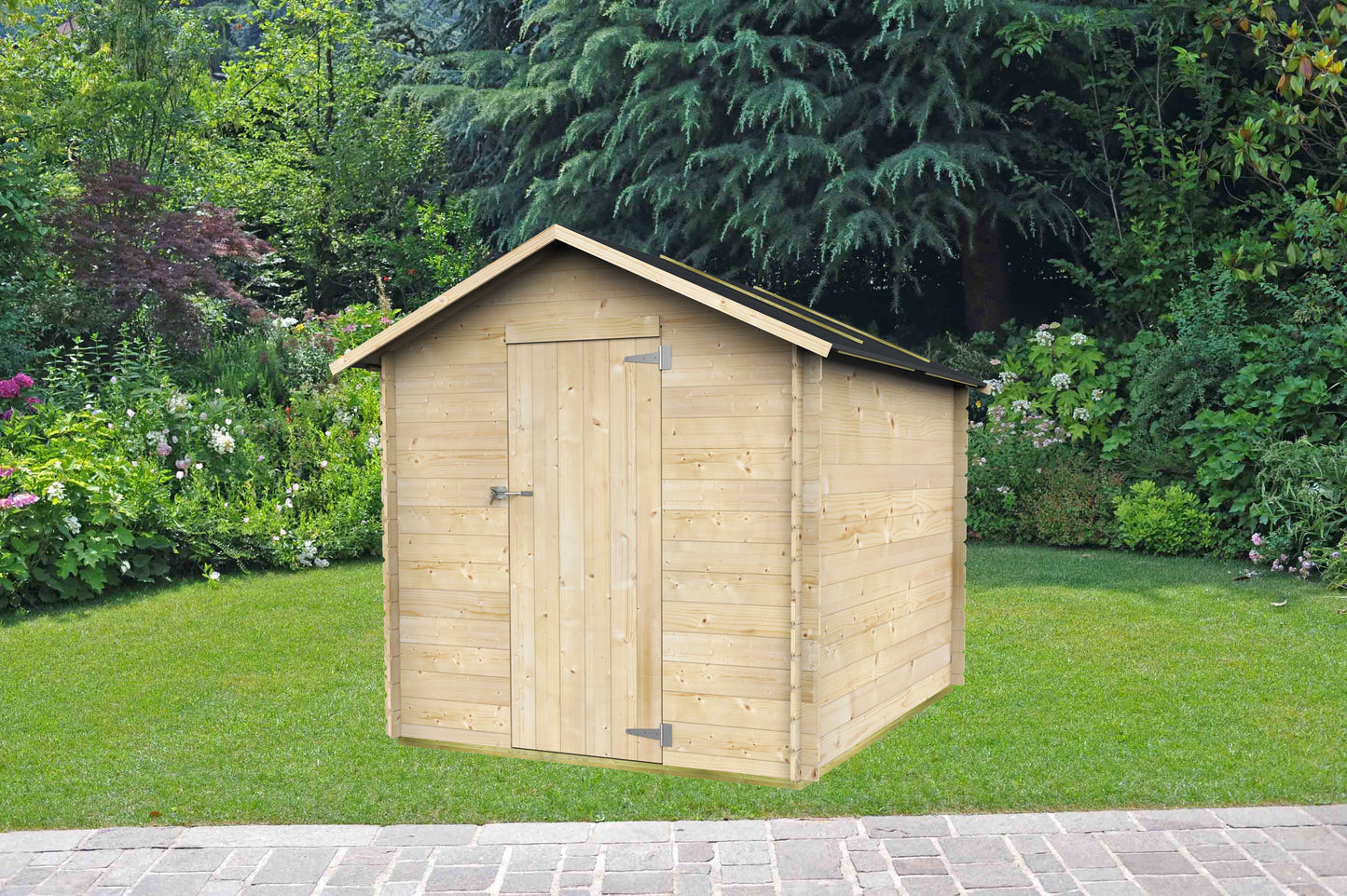 Casetta in legno Formia 178x218 cm – Kit Montaggio Incluso