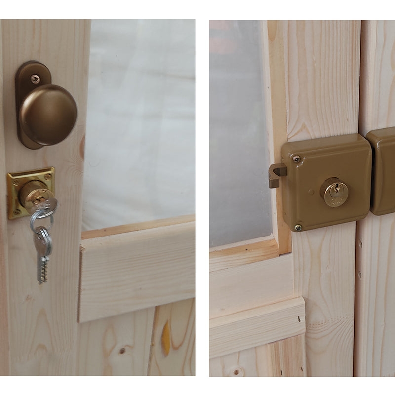 Casetta in legno Opera 249x249 cm – Kit Montaggio Incluso