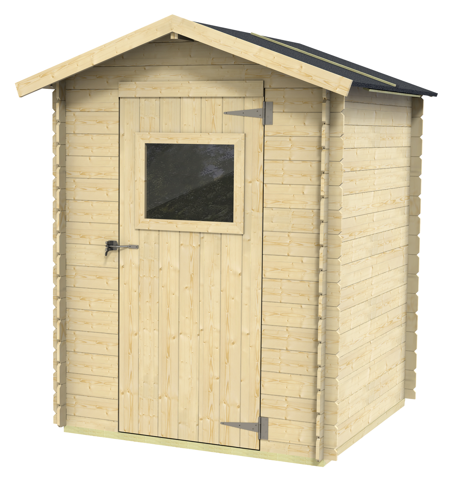 Casetta in legno Flavia 146x130 cm – Kit Montaggio Incluso