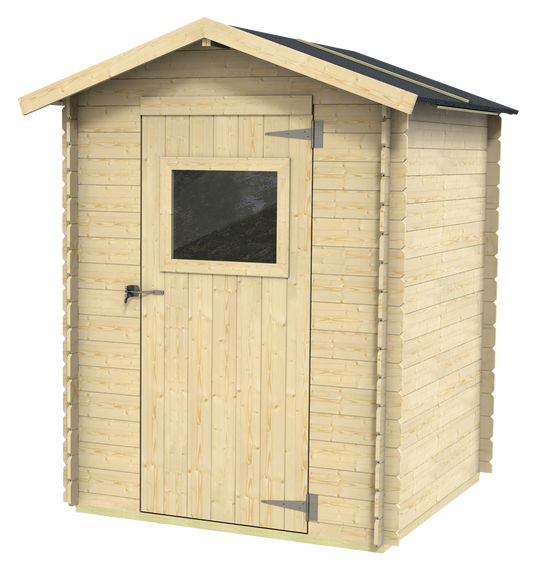 Casetta in legno Flavia 146x130 cm – Kit Montaggio Incluso