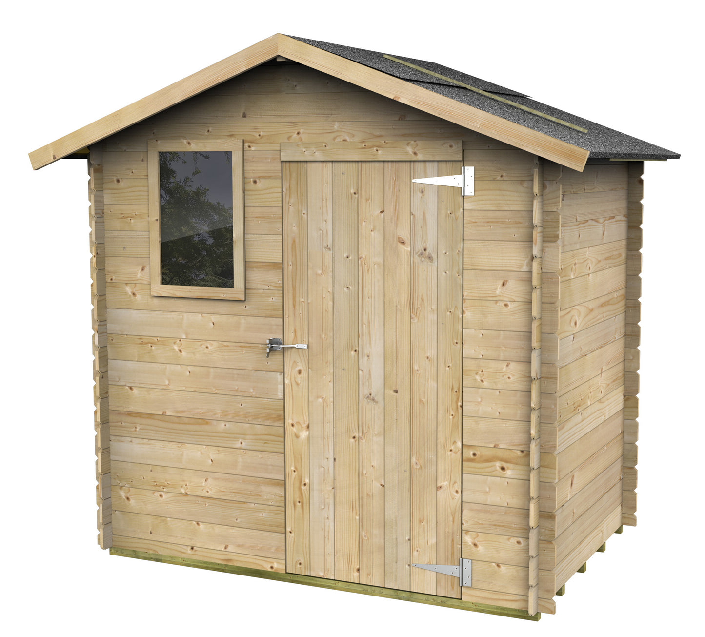 Casetta in legno Livia 198x130 cm – Kit Montaggio Incluso