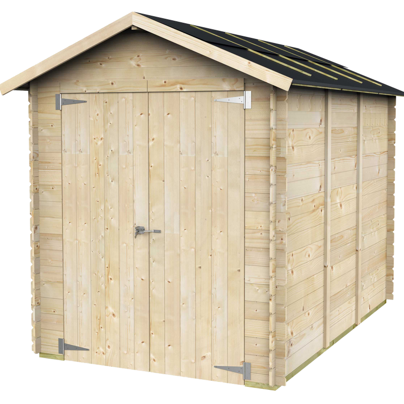 Casetta in legno Fiamma 178x273 cm – Kit Montaggio Incluso