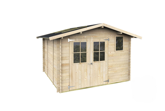 Casetta in legno Elena Express 296x296 cm – Kit Montaggio Incluso