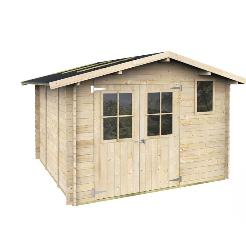 Casetta in legno Elena Express 296x296 cm – Kit Montaggio Incluso