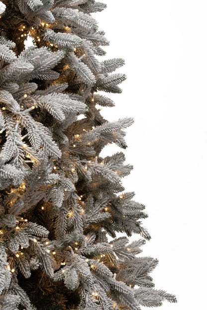 Albero di Natale Capella innevato con LED a luce calda – foto 6