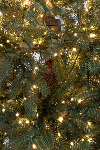 Albero di Natale Sirio con LED integrati e chioma folta in PE – foto 7