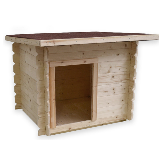 Cuccia per cani in legno Lilly 98x77x84 cm – Uso esterno