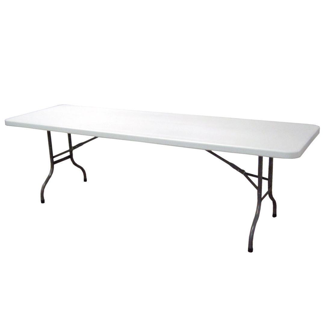 Tavolo Catering Pieghevole 244x76 cm in Polietilene
