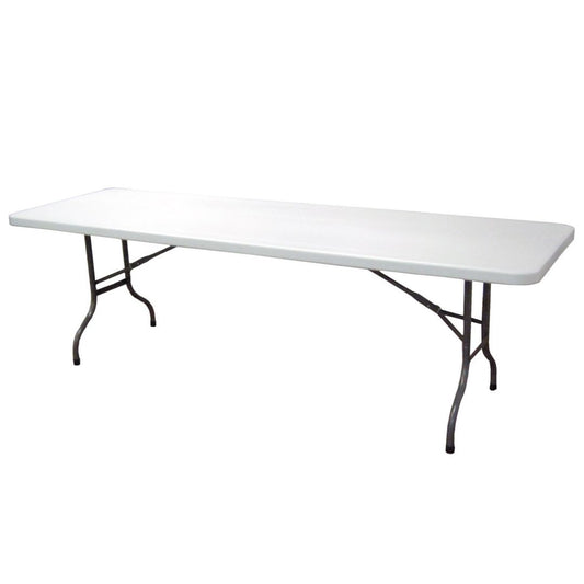 Tavolo Catering Pieghevole 244x76 cm in Polietilene