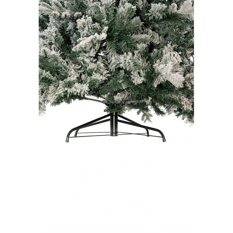 Albero di Natale innevato Alaska Xone con neve distribuita su tutti i rami – foto 11