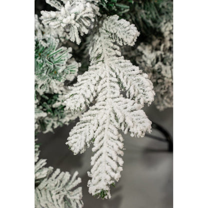 Albero di Natale innevato Alaska Xone con neve distribuita su tutti i rami – foto 8