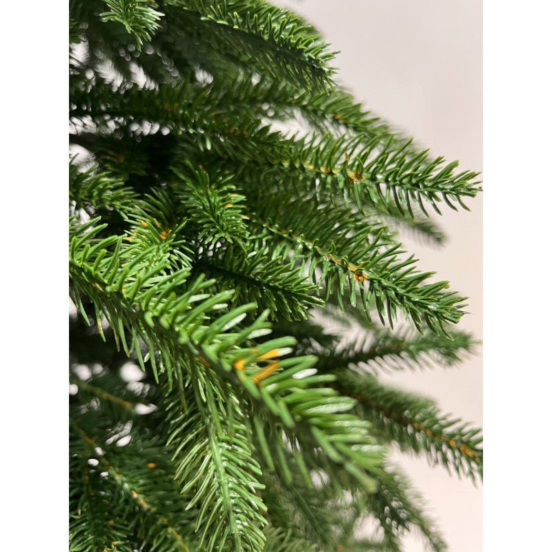 Albero di Natale Somadida verde con rami penduli e chioma folta fino a terra – foto 2