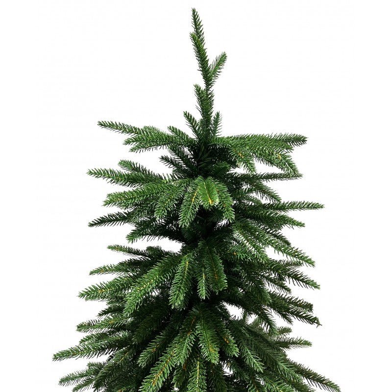 Albero di Natale Somadida verde con rami penduli e chioma folta fino a terra – foto 5