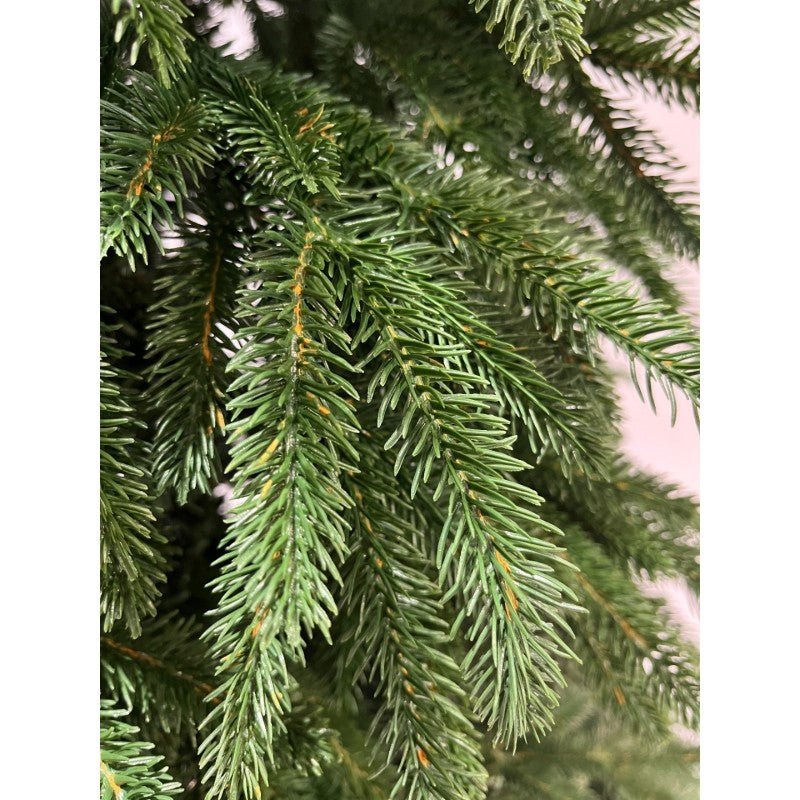 Albero di Natale Somadida verde con rami penduli e chioma folta fino a terra – foto 3