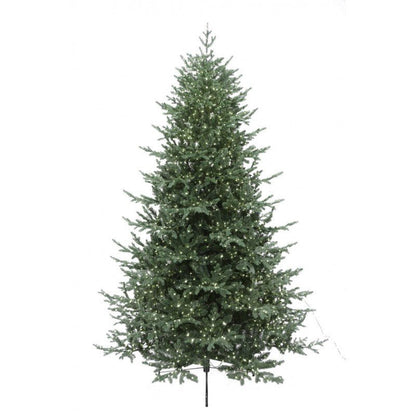 Albero di Natale Castore con luci LED integrate accese