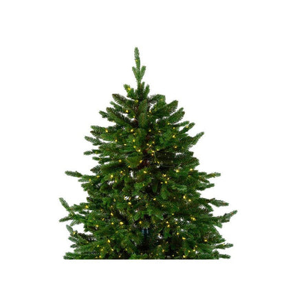 Albero di Natale Castore con luci LED integrate accese – foto 3