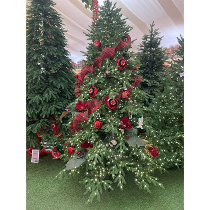 Albero di Natale Castore con luci LED integrate accese – foto 5