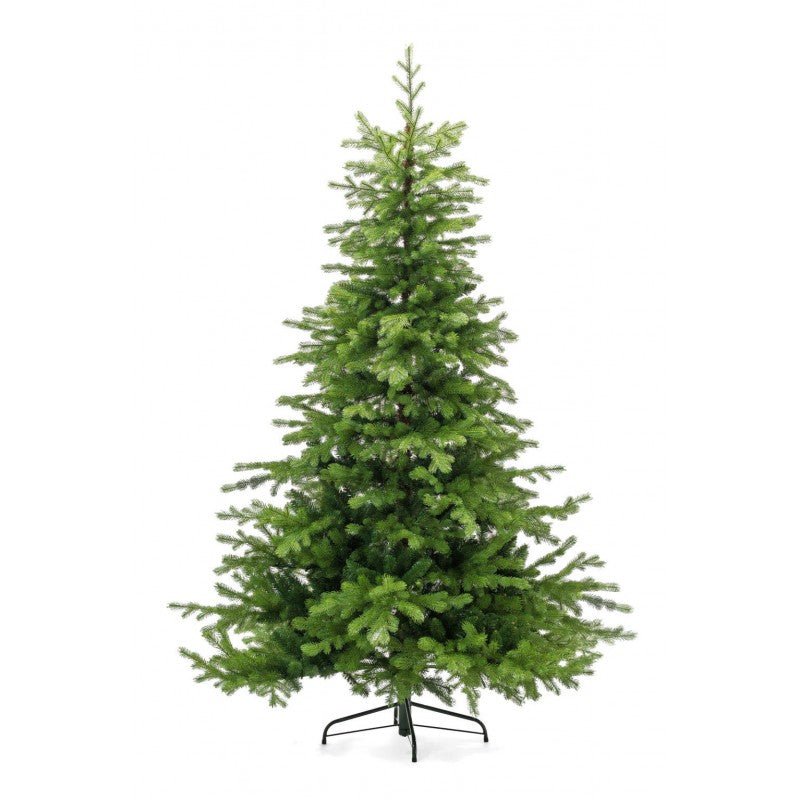 Albero di Natale Lagorai con chioma ampia e rami irregolari effetto pino