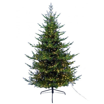 Albero di Natale Aldebaran in 100% PE con LED integrati a luce calda