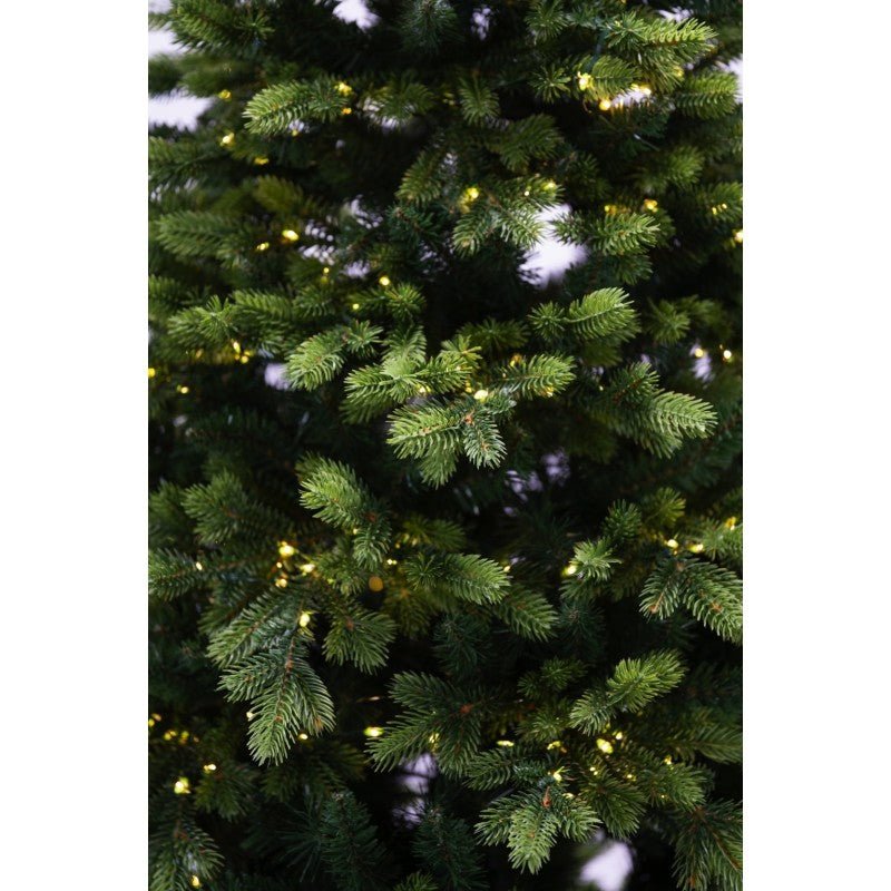 Albero di Natale Altair con LED integrati e tronco effetto legno – foto 5