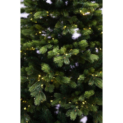 Albero di Natale Altair con LED integrati e tronco effetto legno – foto 5