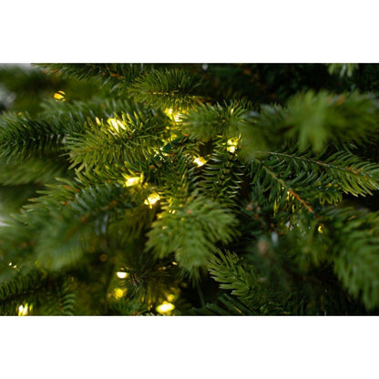 Albero di Natale Altair con LED integrati e tronco effetto legno – foto 2